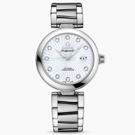 Review Omega De Ville Ladymatic Stainless Steel Bracelet Female Watch 425.30.34.20.55.001