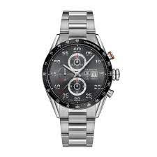 Evaluation TAG HEUER Carrera Gray Dial Stainless Steel Watch CAR2A11.BA0799