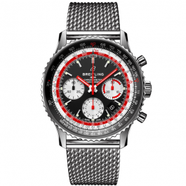 Testing Breitling Navitimer B01 Chronograph 43 Swissair Steel Watch AB01211B1B1A1