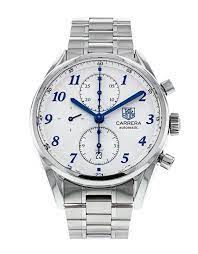 Acceptance Tag Heuer Carrera Heritage Silver Dial Stainless Steel Watch CAS2111.BA0730.