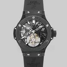 Evaluation Hublot Big Bang Minute Repeater Tourbillon Dial Black Ceramic Watch 304.PX.1180.LR