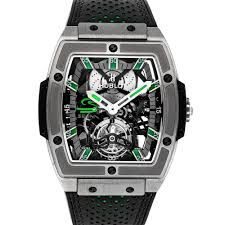 Evaluation Hublot Masterpeice SkeletonTourbillon Green Markers Silver Watch 906.NX.0129.VR.AES13