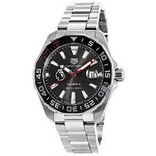 Check Tag Heuer Aquaracer Race Gray Dial Stainless Watch WAY201D.BA0927