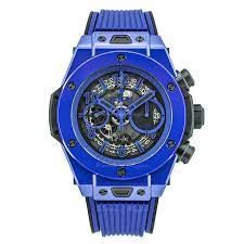 Acceptance Hublot Big Bang Unico Blue Ceramic Skeleton Watch 441.ES.5119.RX