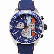 Evaluation TAG Heuer Formula 1 Blue Quartz Chronograph Watch CAZ101N.FC8243