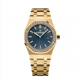 Comment Audemars Piguet Royal Oak Diamonds Bezel Women's Gold Watch 67651BA.ZZ.1261BA.02