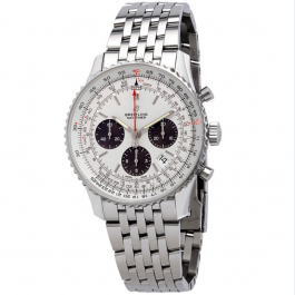 Unboxing Breitling Navitimer 1 B01 White Face Men's Watch AB0121211G1A1