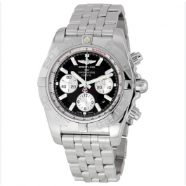 Comment Breitling  Chronomat BO1 Black Dial SS Bracelet 44MM Watch AB011012/B967/375A