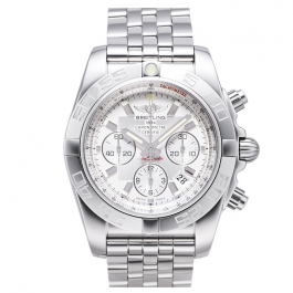 Check Breitling  Chronomat BO1 White Dial Men's Watch 44MM AB011012/G684